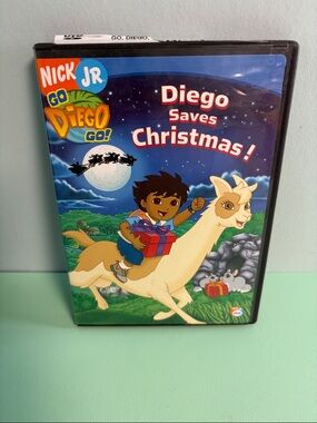 Nick Jr Go Diego Go Diego Saves Christmas Kids DVD Movie, Rated G, Kid Movie